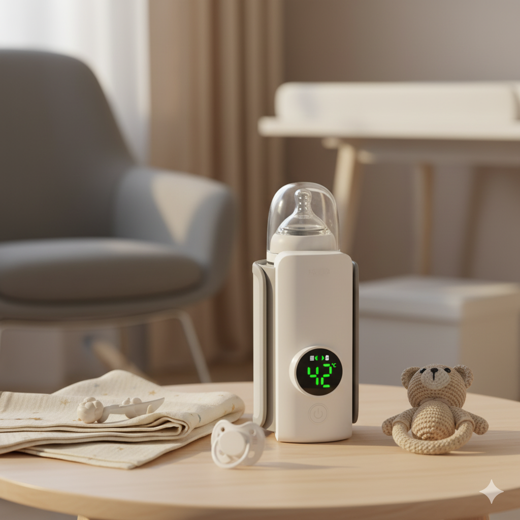 Portable Baby Bottle Warmer Innovative Portable Bottle Warmer Easy Carry Perfect for Keeping Milk Warm during Outings 066B