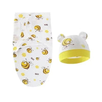 1/2Pcsbabies Sleeping Bags Newborn Baby Cocoon Swaddle Wrap Envelope 100%Cotton 0-6 Months Baby Blanket Swaddling Wrap Sleepsack