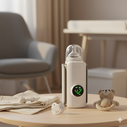 Portable Baby Bottle Warmer Innovative Portable Bottle Warmer Easy Carry Perfect for Keeping Milk Warm during Outings 066B