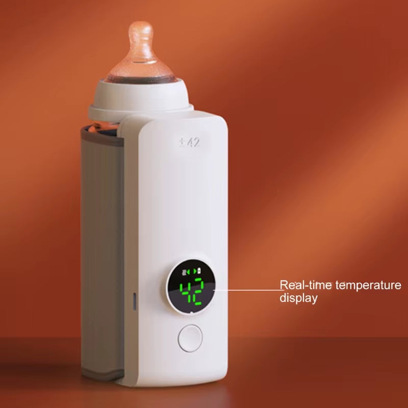 Portable Baby Bottle Warmer Innovative Portable Bottle Warmer Easy Carry Perfect for Keeping Milk Warm during Outings 066B