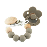 Silicone Bead Pacifier Set