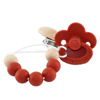 Silicone Bead Pacifier Set