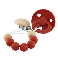Silicone Bead Pacifier Set