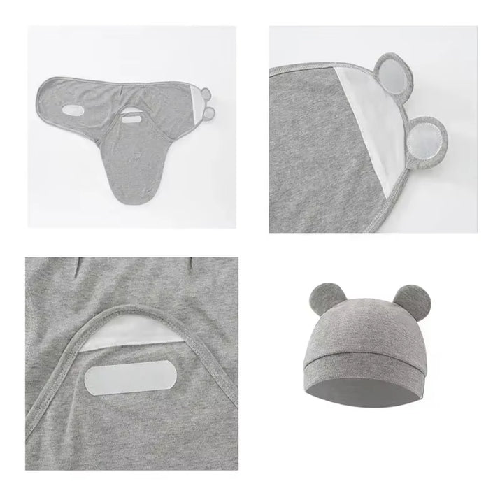 1/2Pcsbabies Sleeping Bags Newborn Baby Cocoon Swaddle Wrap Envelope 100%Cotton 0-6 Months Baby Blanket Swaddling Wrap Sleepsack