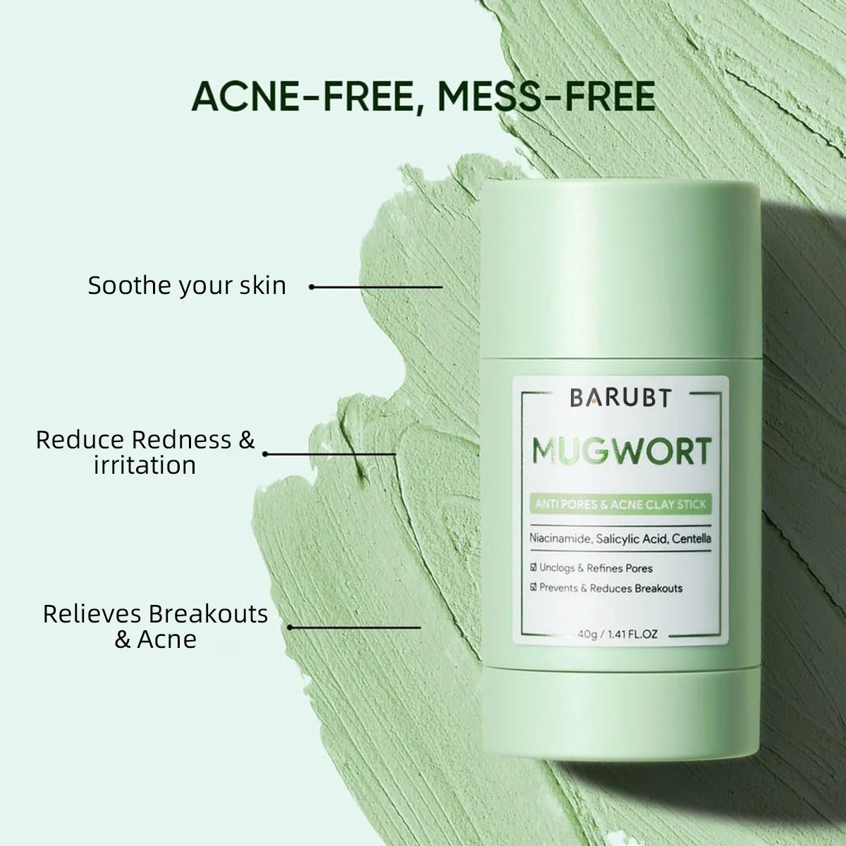 Volcano Mugwort Blackhead Remover & Pore Cleansing Mask Stick™