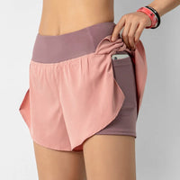 Elevate™ Women’s Double-Layer Running Shorts TM