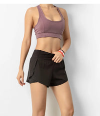 Women Sportswear Double-Deck Shorts