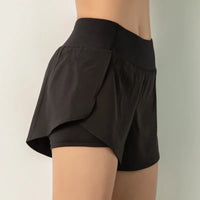 Elevate™ Women’s Double-Layer Running Shorts TM