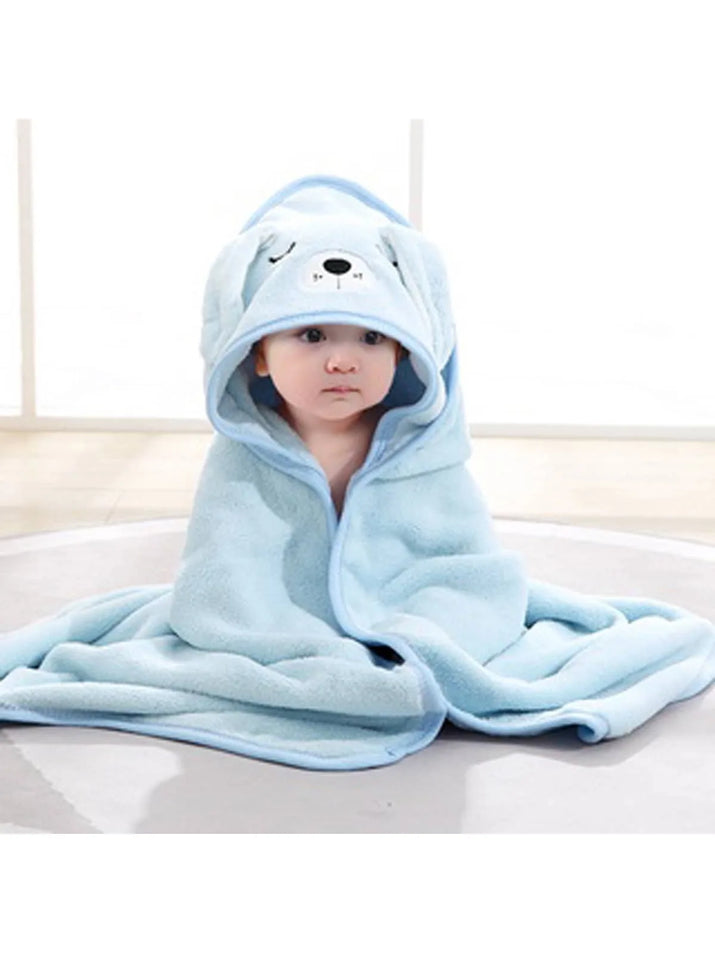 Cartoon Baby Bath Towel Elephant Style Swaddle Baby Newborn Blanket