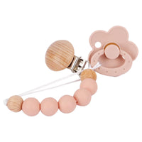 Silicone Bead Pacifier Set